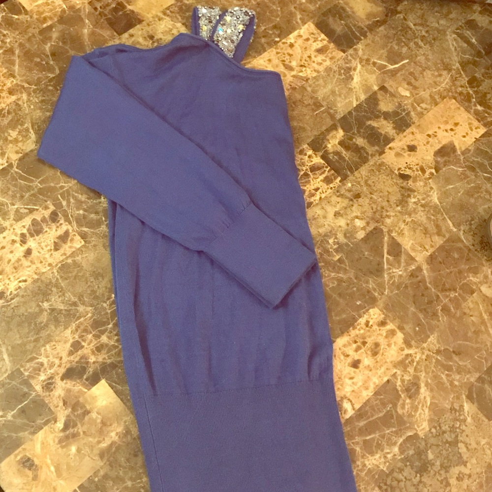 Antonio Melanie Wool Cold Shoulder Sweater Size M